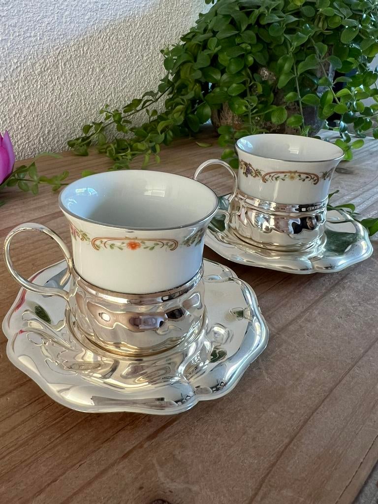 Vintage Schwarzenhammer espresso kopjes, Antiek en Kunst, Antiek | Servies los, Ophalen