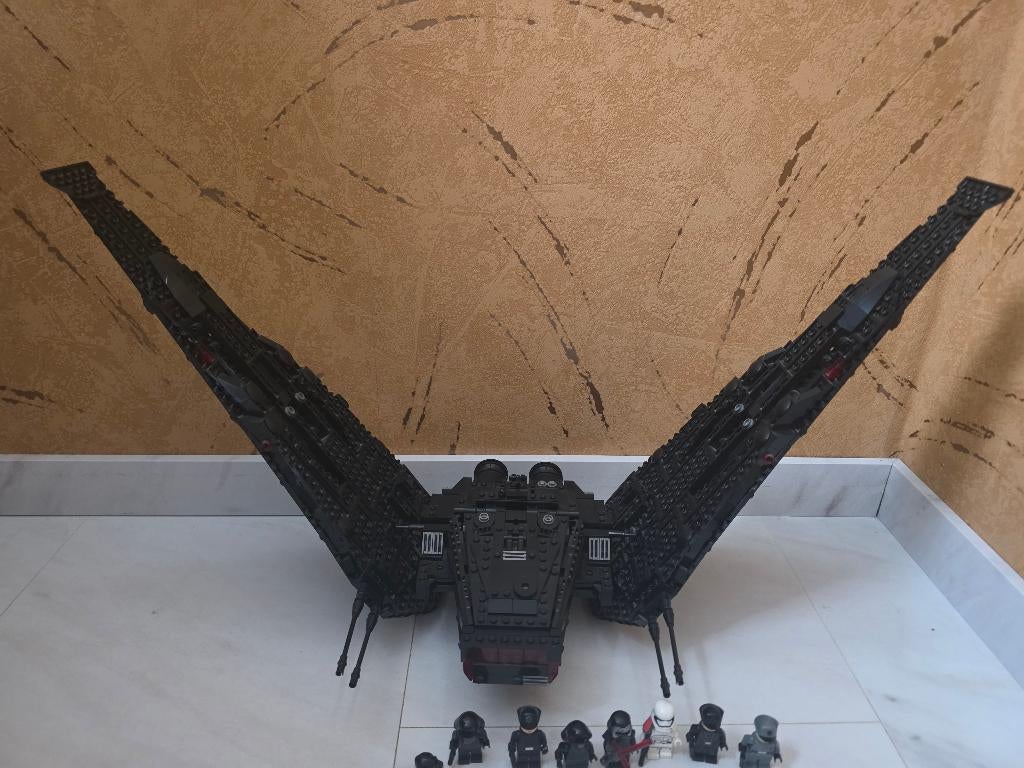 LEGO Star Wars 75104 Kylo Ren's Command Shuttle MOD, Ophalen of Verzenden, Zo goed als nieuw, Complete set, Lego