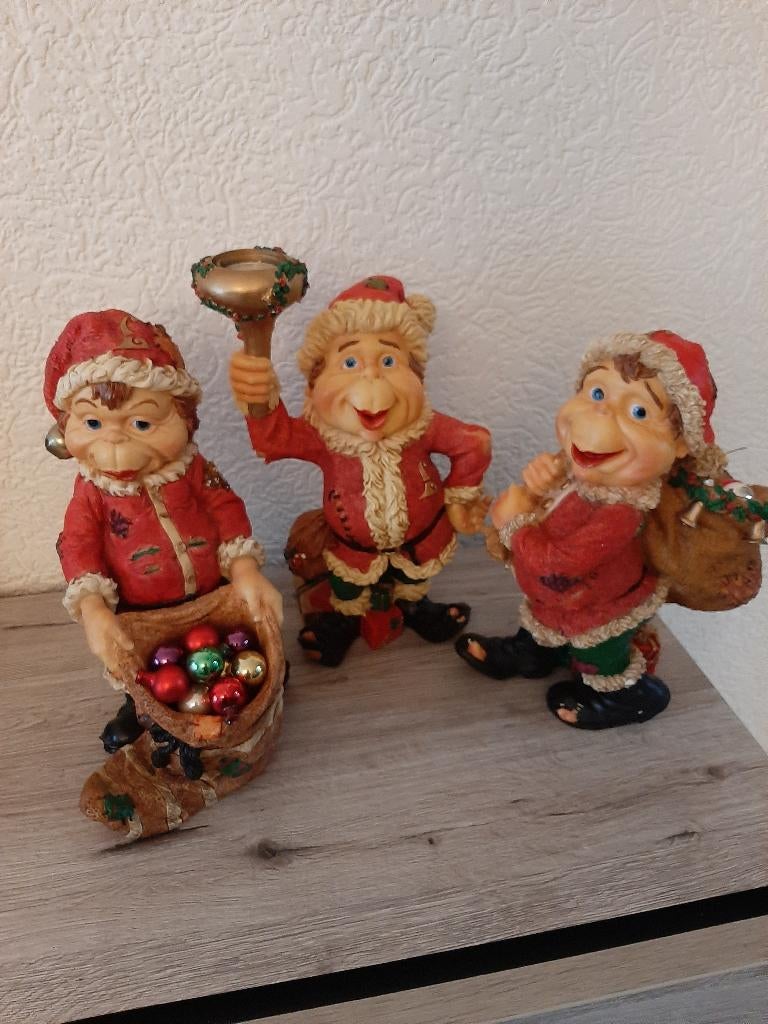 laven efteling set van drie kerstlaven, Ophalen of Verzenden, Zo goed als nieuw, Beeldje of Poppetje