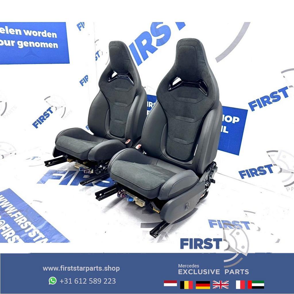 W206 C63 AMG Recaro KUIP STOELEN SET C63s S206 E PERFORMANCE, Gebruikt, -, Ophalen of Verzenden, -