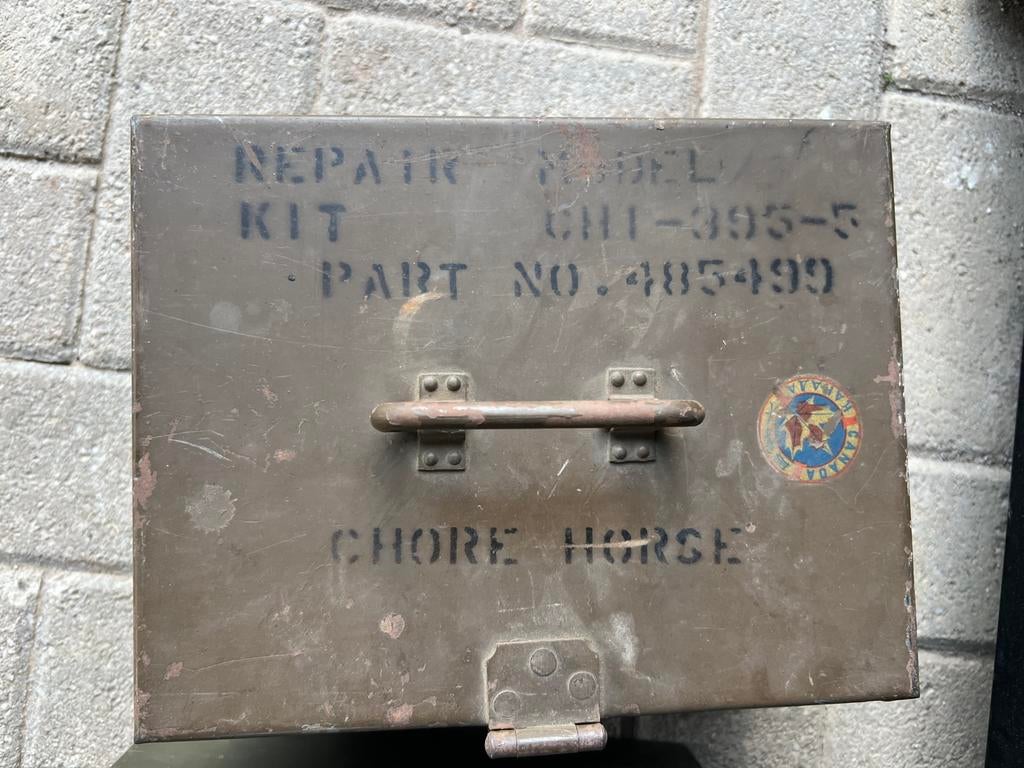 WS19 charging kit box canadian bruin WO2 WW-II, Verzamelen, Ophalen of Verzenden, Overige soorten, Amerika, Overige typen