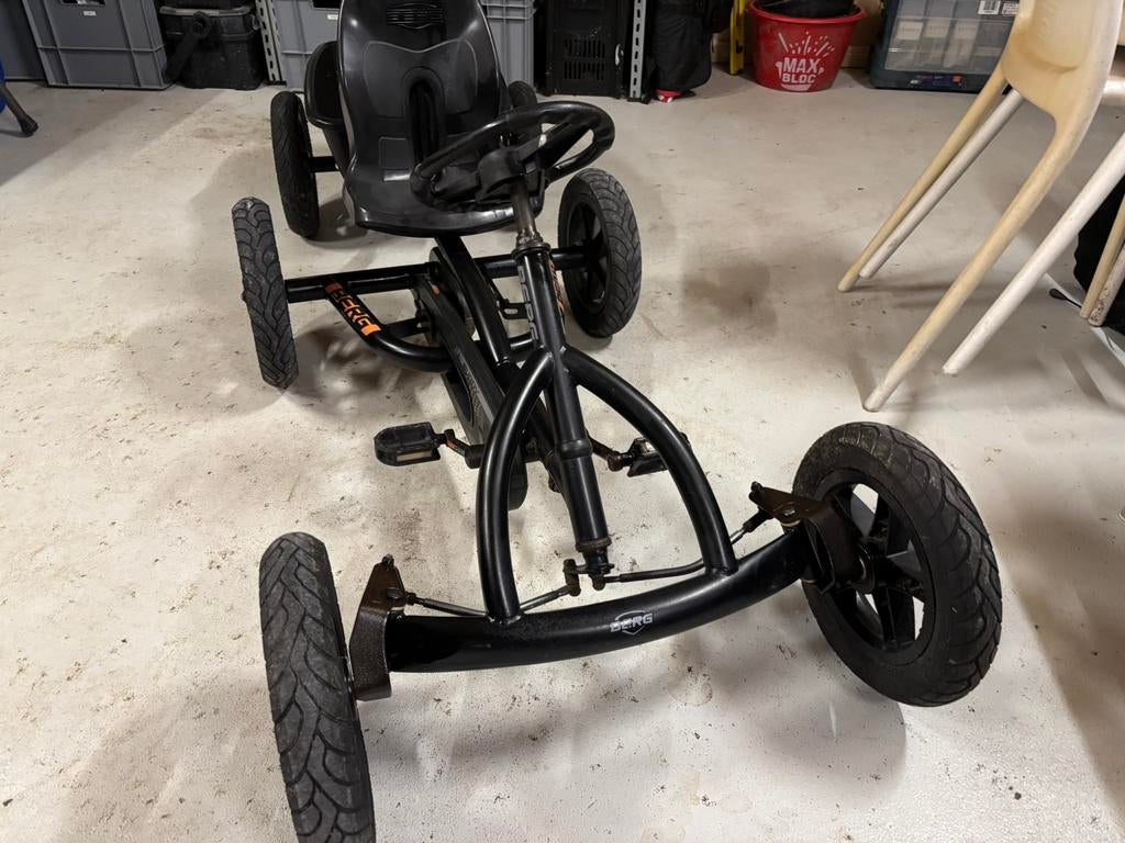 Berg skelter met aanhanger, Ophalen, Gebruikt, Berg