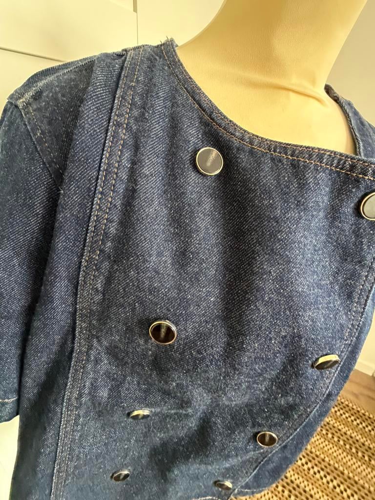 Blouse Denim Nieuw!!!, Ophalen of Verzenden, Nieuw, Maat 42/44 (L), Blauw