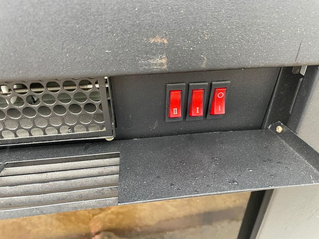 Sier schoorsteen met elektrische kachel, Ophalen of Verzenden, Gebruikt, Vrijstaande haard, Elektrische haard