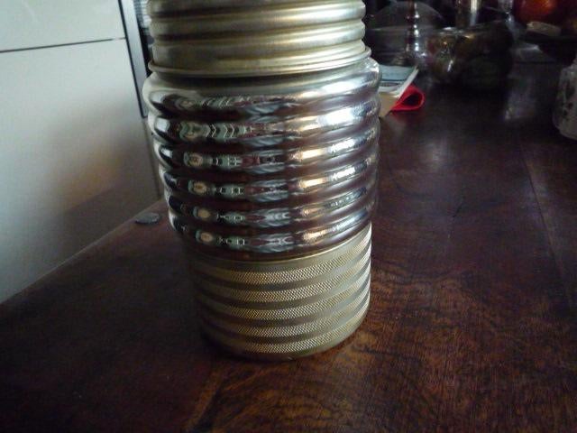 thermosfles aluminium 0,5 L retro vintage jaren 50, Verzamelen, Retro, Ophalen of Verzenden, Huis en Inrichting