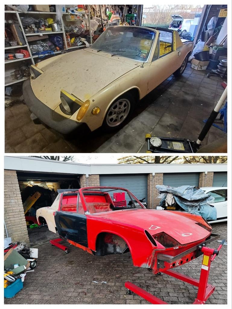Unieke kans: 2x Porsche 914 Project + Enorme partij onderdel, Ophalen, Porsche