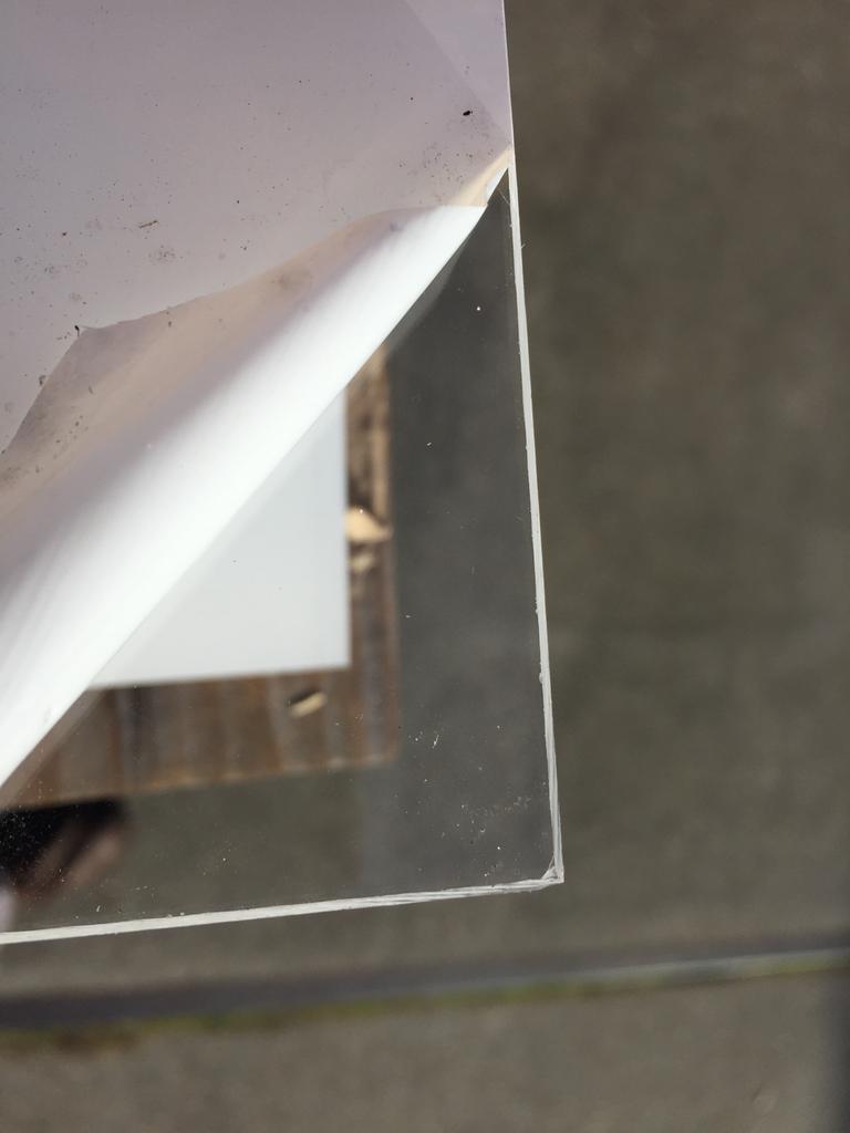 Windscherm 205x305 4 mm Lexaan slagvast, Doe-het-zelf en Verbouw, Glas en Ramen, Ophalen of Verzenden