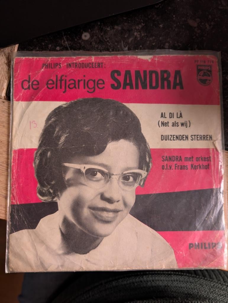 Sandra - al di là (net als wij), Ophalen of Verzenden, Gebruikt, Overige formaten, Overige typen