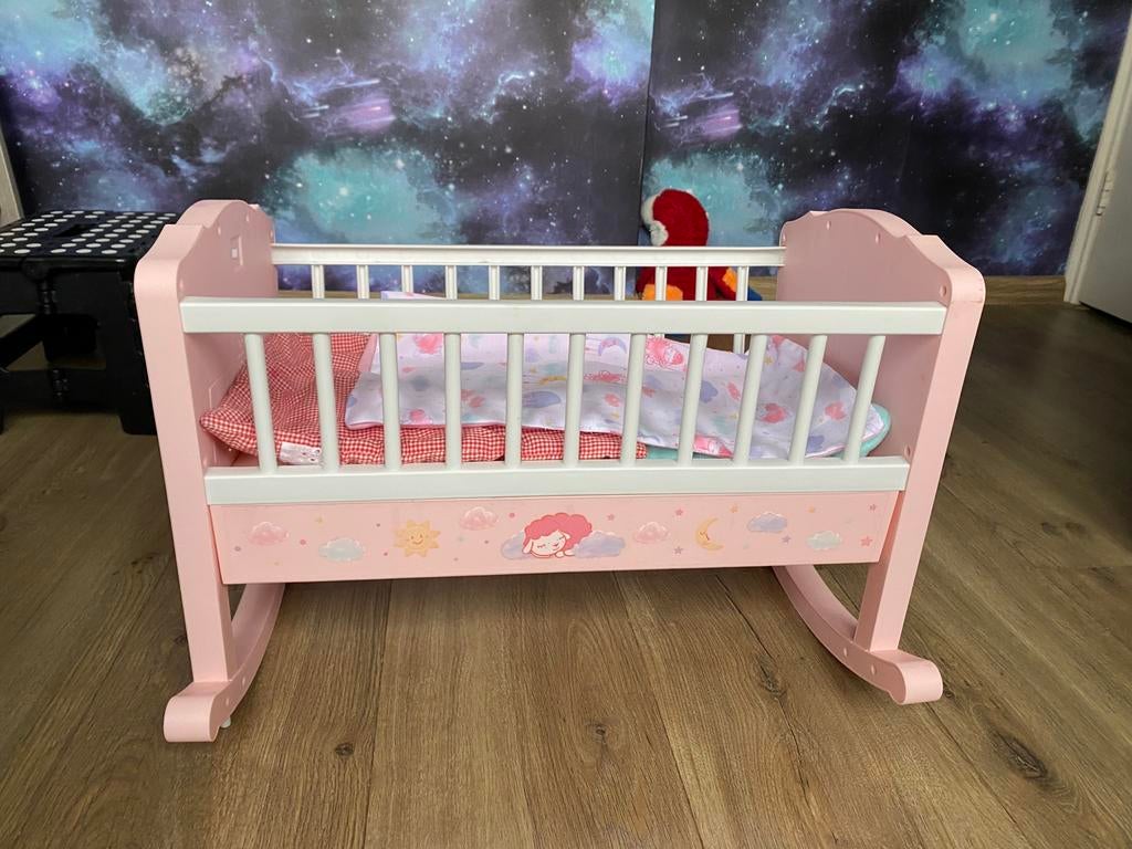 Poppenwieg baby Annabel, Kinderen en Baby's, Speelgoed | Poppen, Ophalen, Zo goed als nieuw