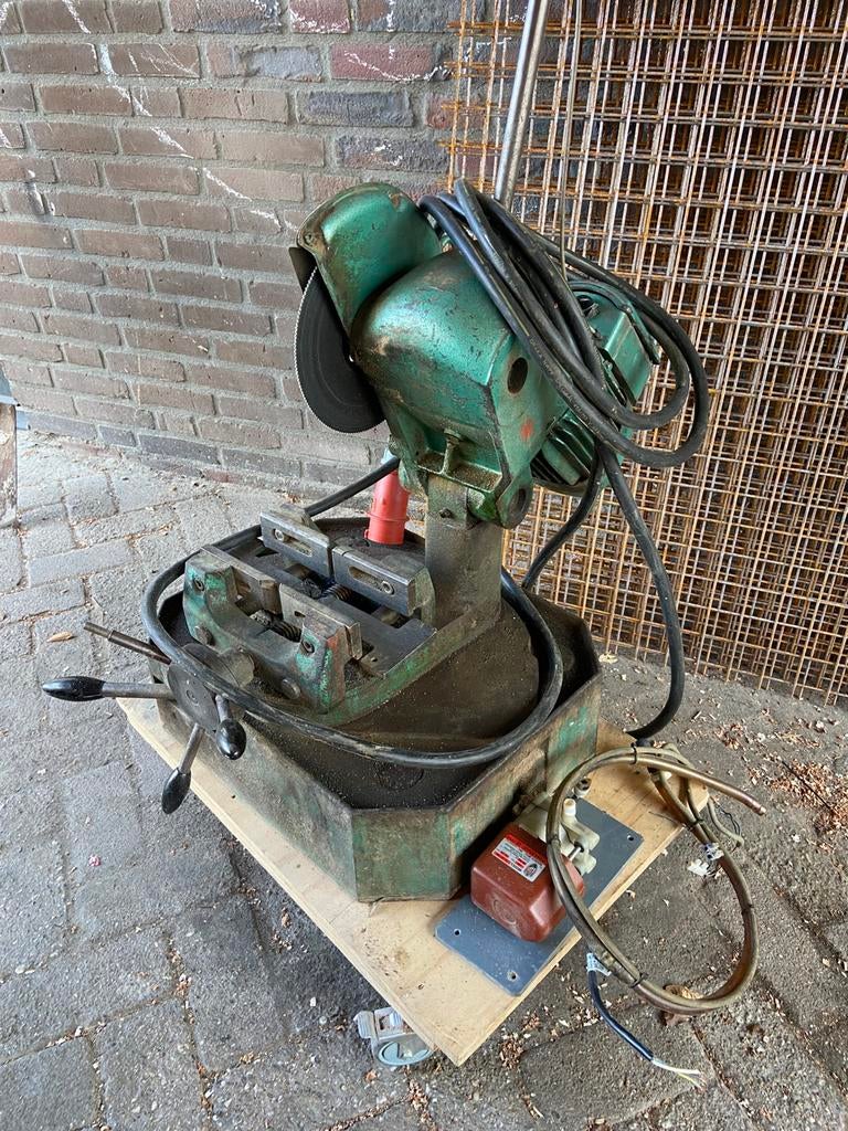 Bewo afkortzaag metaal krachtstroom 16A, Ophalen of Verzenden, Zo goed als nieuw