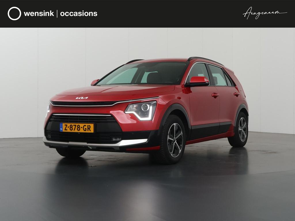 Kia Niro 1.6 GDi Hybrid DynamicLine | Adaptieve Cruise Contr, Auto's, Kia, 1374 kg, Stof, Gebruikt, Euro 6