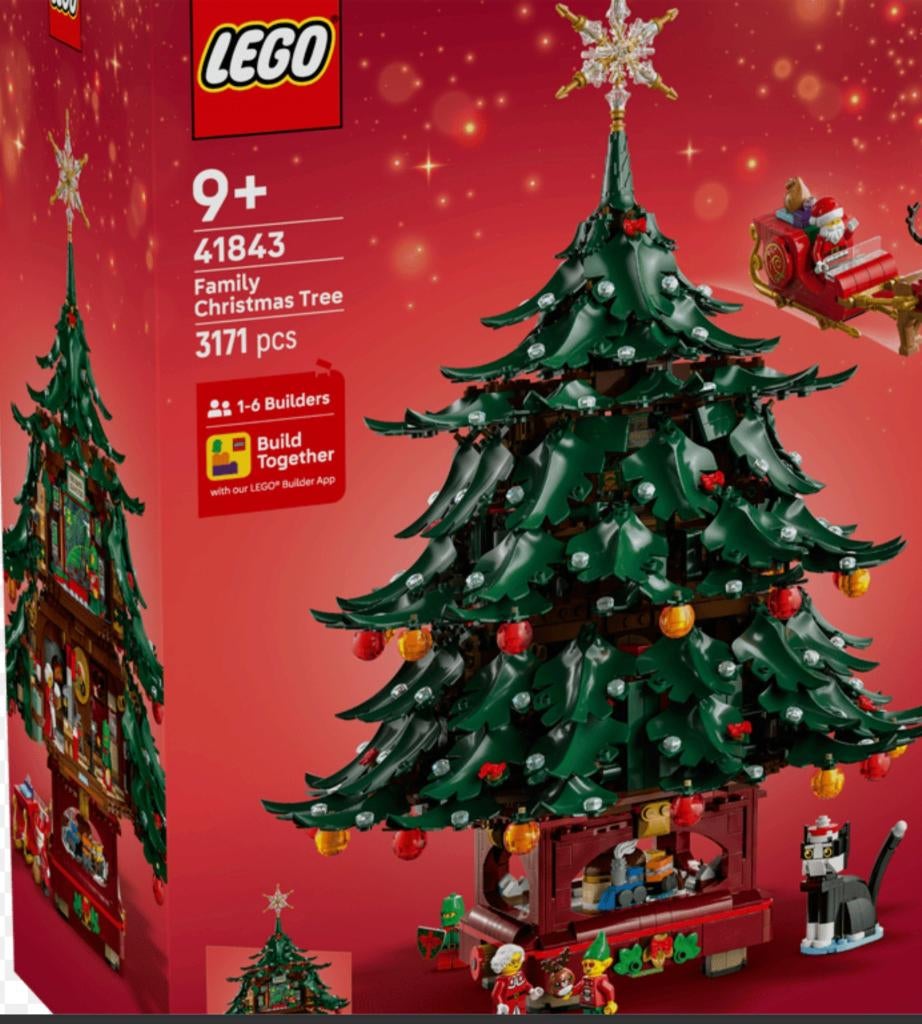 Lego 41843 kerst boom nieuw, Ophalen, Nieuw, Complete set, Lego