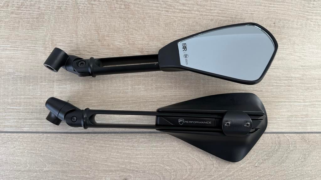 Ducati Spiegelset met E-keuring - Artikelnummer 96738610A, Ophalen of Verzenden, Gebruikt