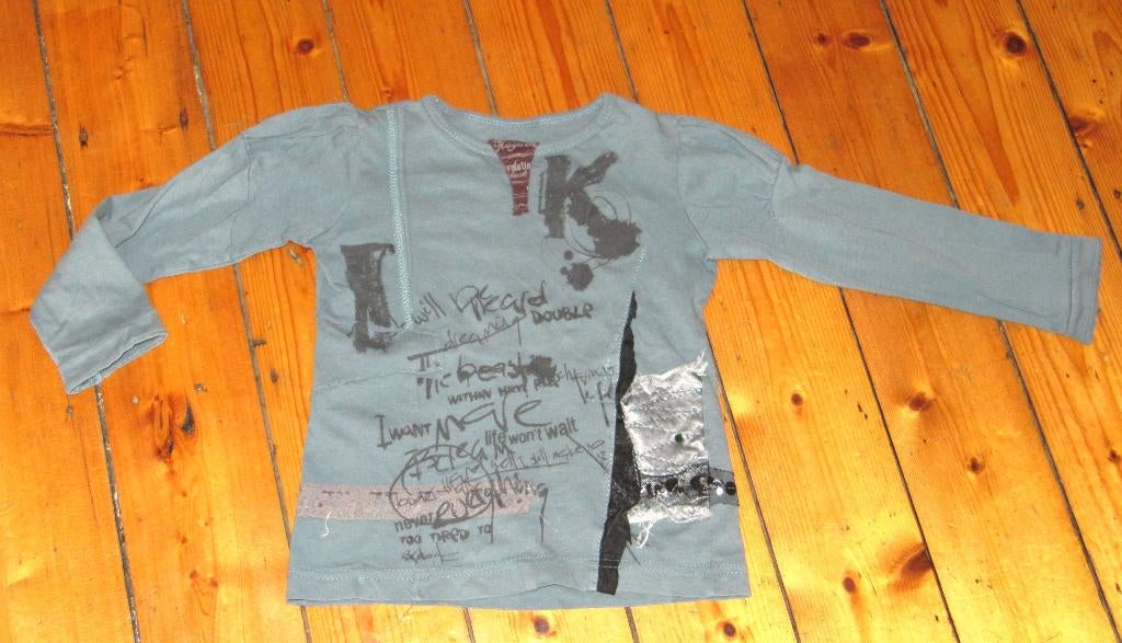 mooie Ragazzi longsleeve maat 104, Meisje, Ophalen of Verzenden, Zo goed als nieuw, Shirt of Longsleeve
