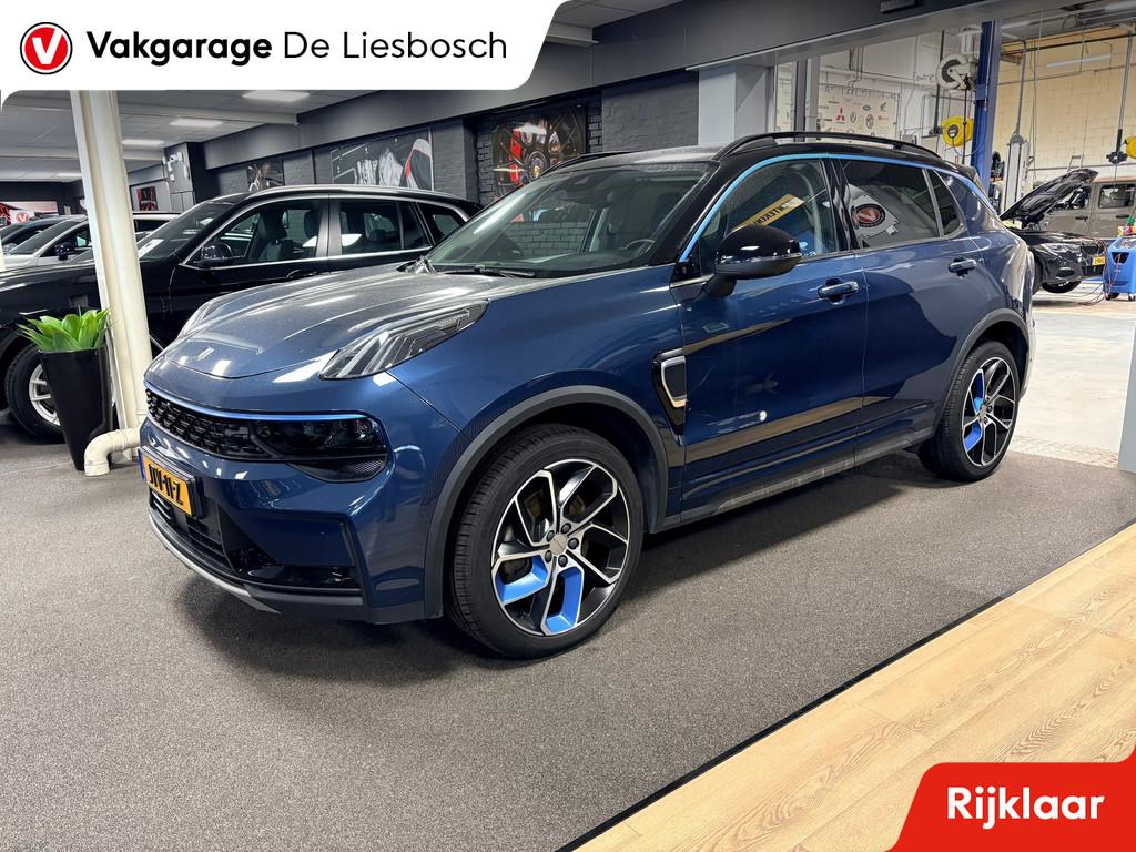 Lynk & Co 01 1.5 / panorama-dak / 360 camera / Infinity audi, Stof, Blauw, Adaptive Cruise Control, Plug-in hybride