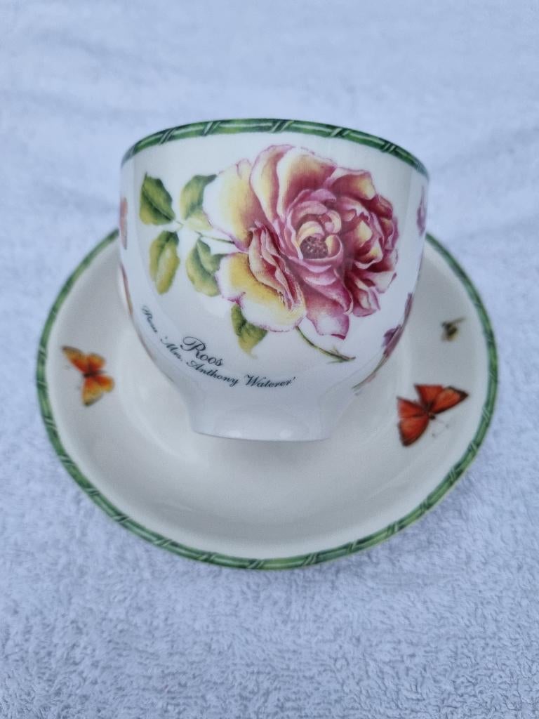 Janneke Brinkman-Salentijn (JBS) kop en schotel aug 2009, Huis en Inrichting, Keuken | Servies, Ophalen, Nieuw, Overige stijlen