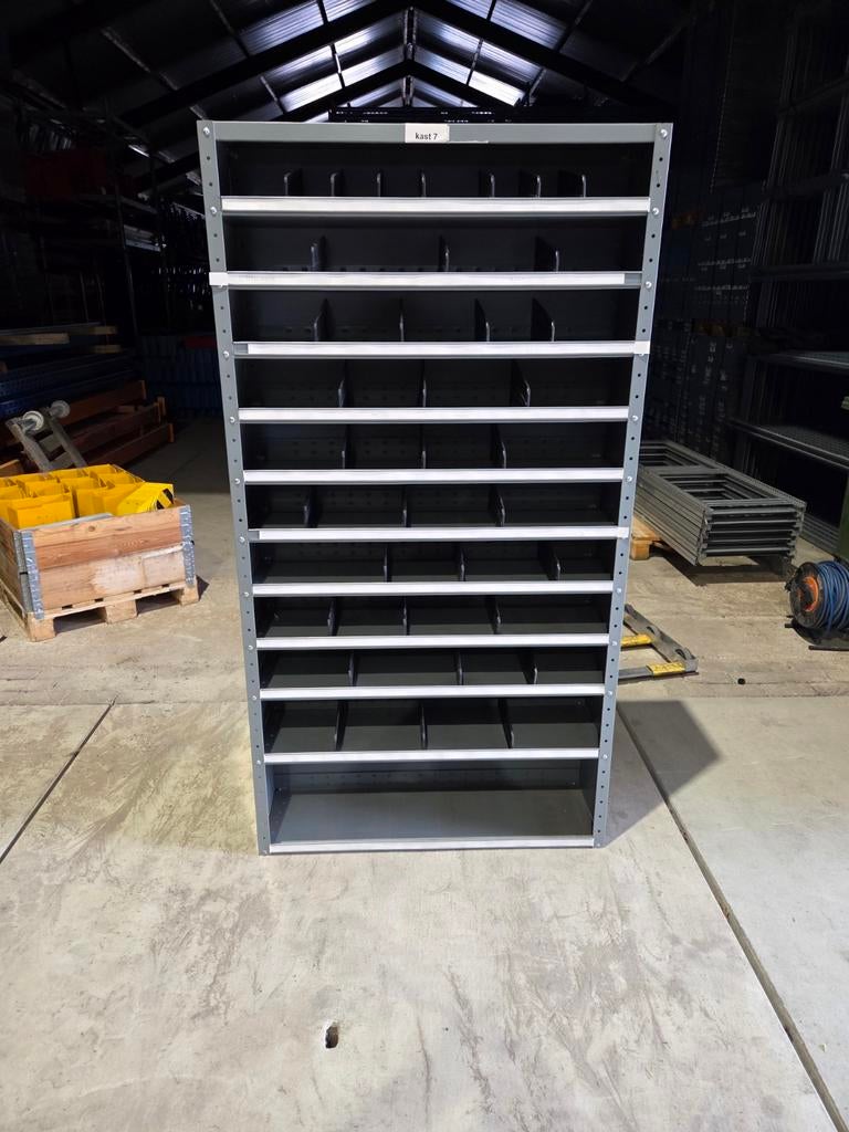 Partij vakkenkasten magazijnkasten voorraad kasten., Ophalen of Verzenden, Gebruikt