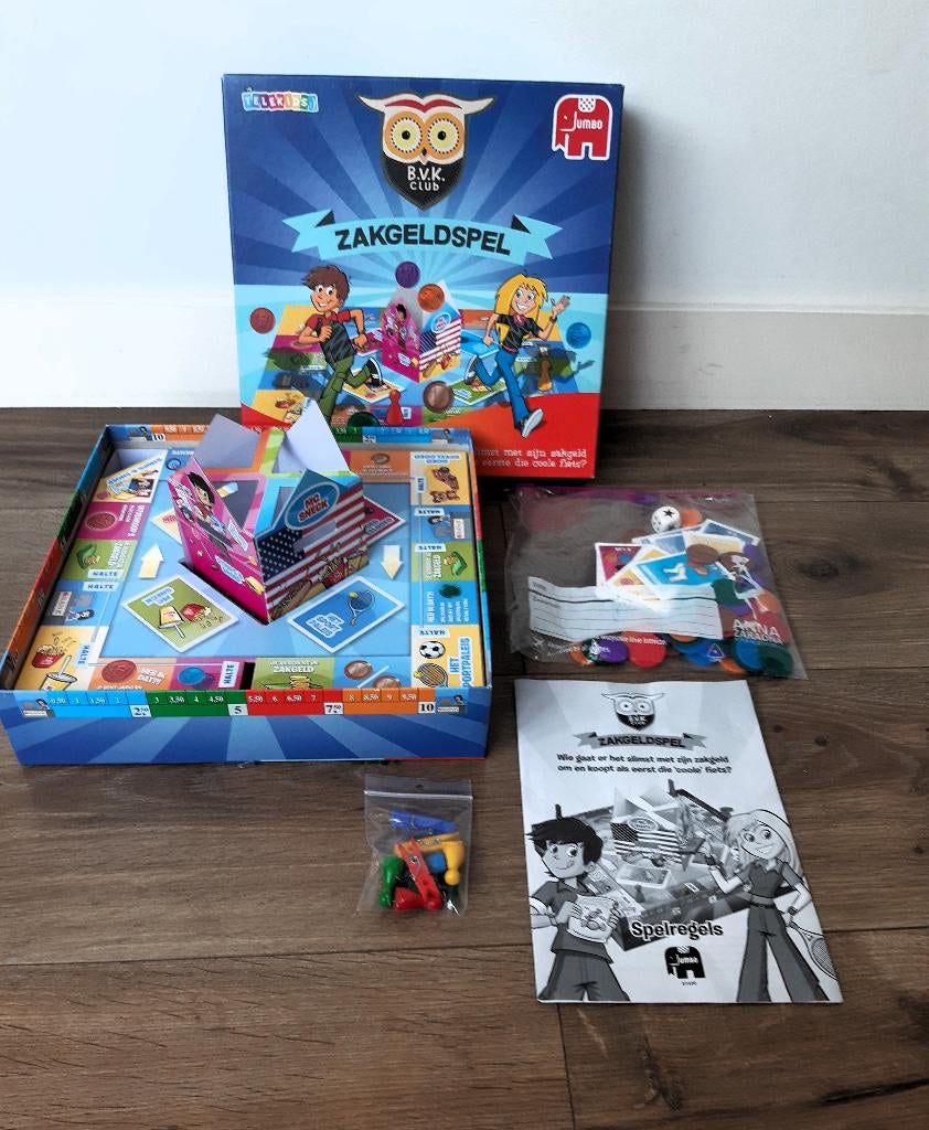 Zakgeld Spel, Jumbo, Ophalen of Verzenden, Zo goed als nieuw, Taal en Lezen