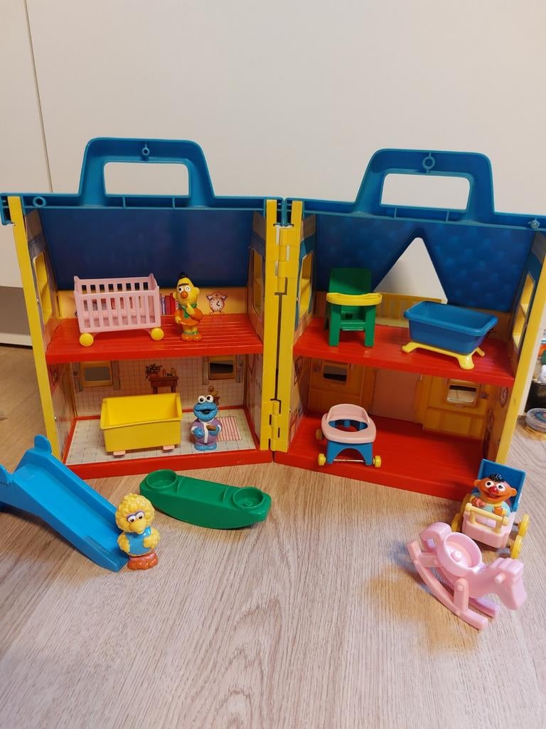 Sesamstraat huis illco, Ophalen of Verzenden, Speelset