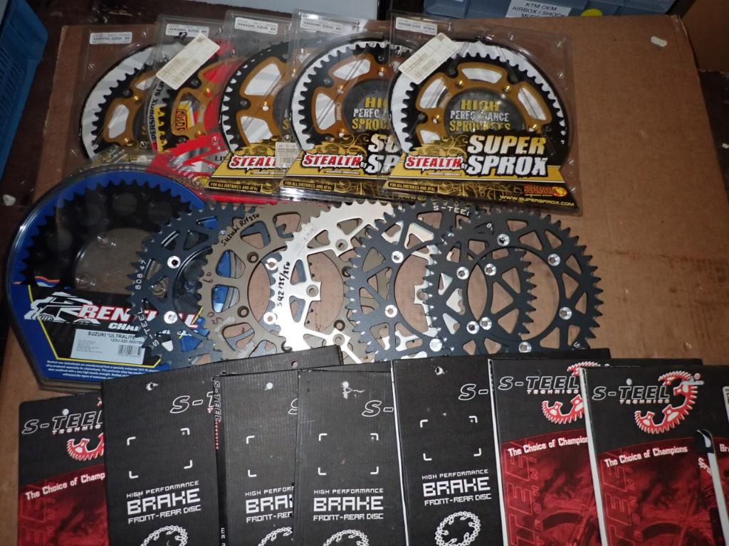 Suzuki RM / RMZ / RMX / DRZ Achter Tandwiel 18 Stuks 47-53T, Verzenden