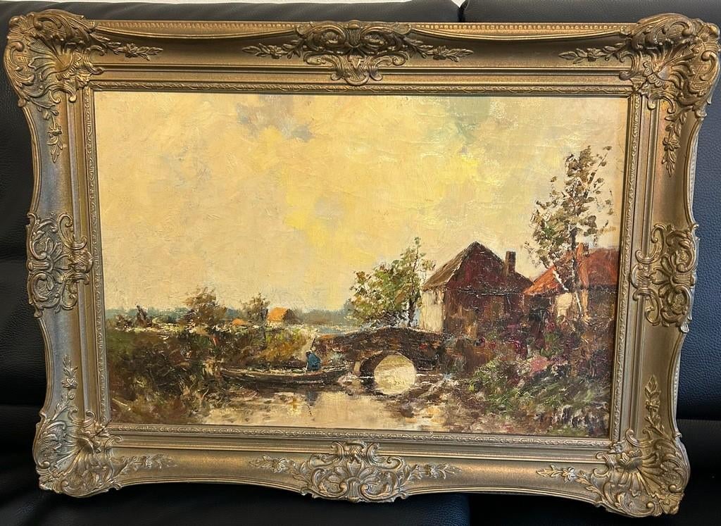 Olieverfschilderij, Ophalen