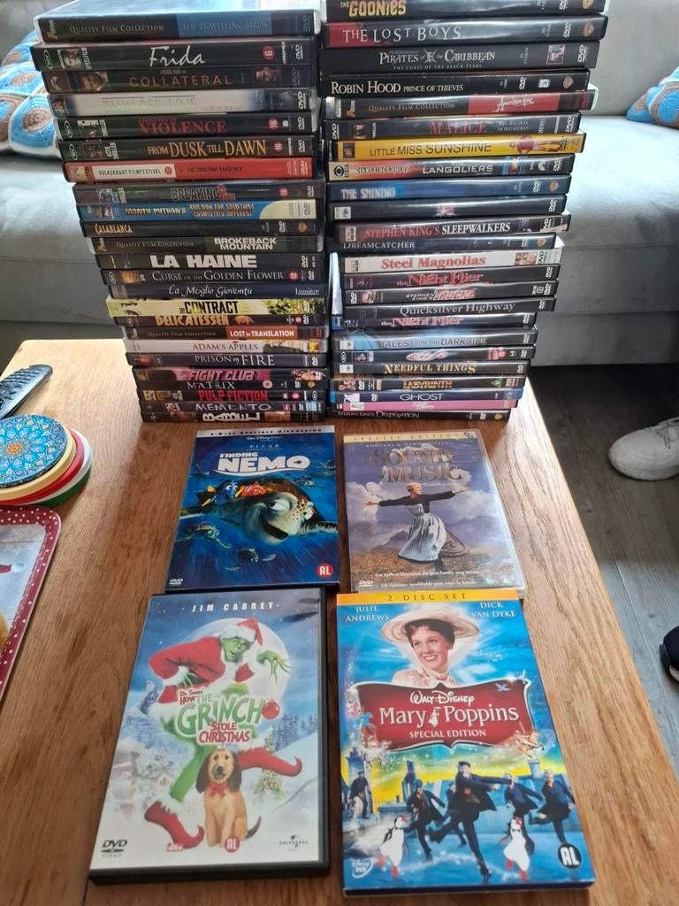 52 originele Dvd speelfilms - Diverse genres, Vanaf 12 jaar, Ophalen of Verzenden, Gebruikt