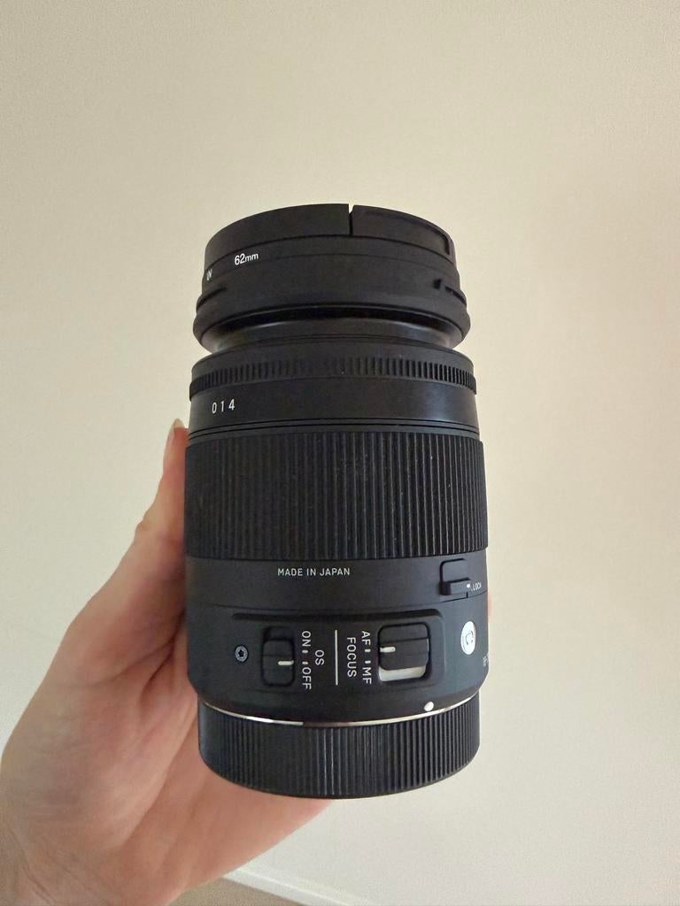 Sigma 18-200mm F3.5-6.3 DC Macro OS HSM Canon lens, Ophalen of Verzenden, Zo goed als nieuw, Telelens, Zoom