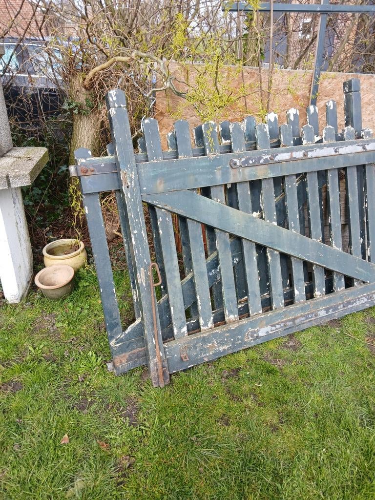 Hard houten hek, Minder dan 25 mm, Ophalen of Verzenden, Plank, Minder dan 200 cm