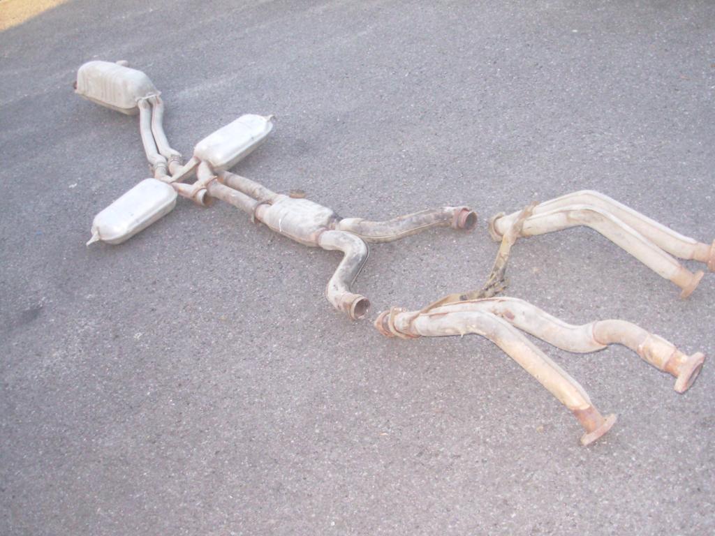 Mercedes W126 SE SEL en SEC uitlaat delen Tri Y, Auto-onderdelen, Uitlaatsystemen, Ophalen of Verzenden, Gebruikt, Mercedes-Benz