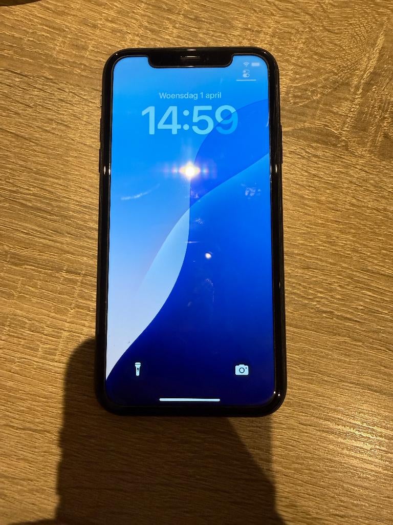 Apple iPhone XR 128GB in nette staat, Zwart, IPhone XR, 78 %, Ophalen of Verzenden