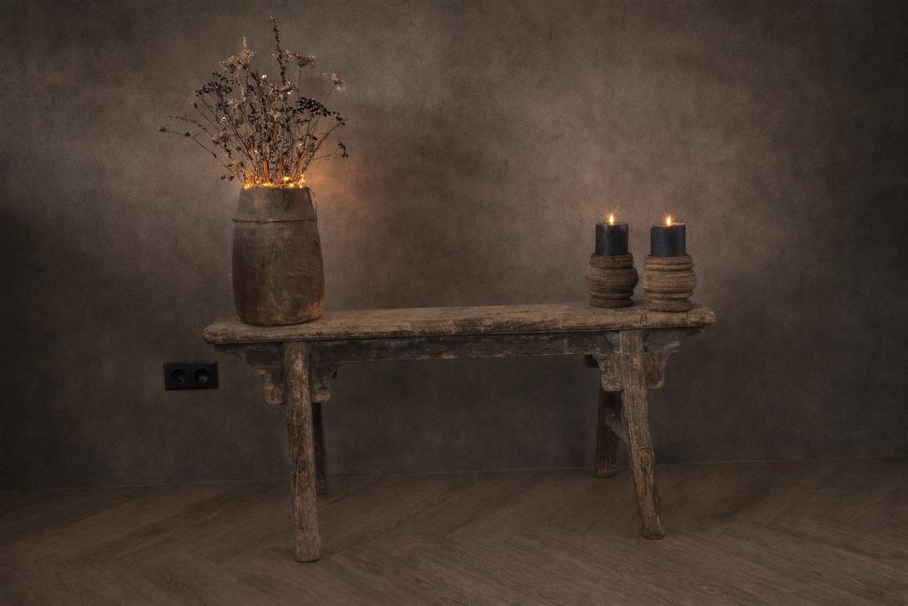 Chinees houten bankje, Huis en Inrichting, Woonaccessoires | Overige, Ophalen, Nieuw