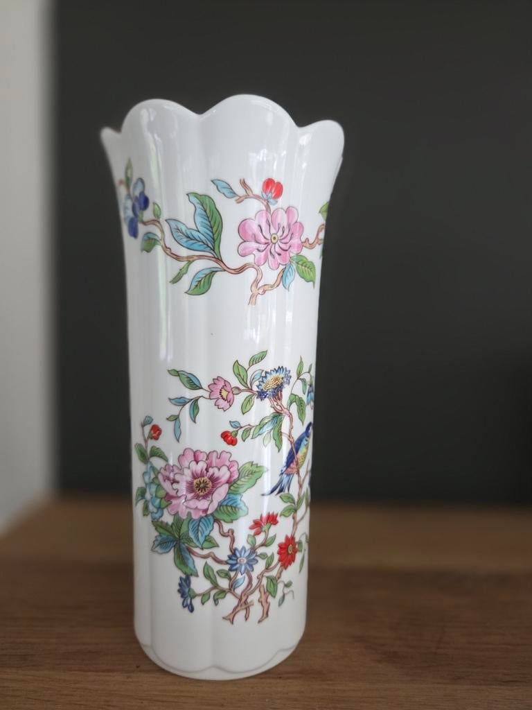 Aynsley vaas, Pembroke motief, Antiek en Kunst, Antiek | Vazen, Ophalen of Verzenden