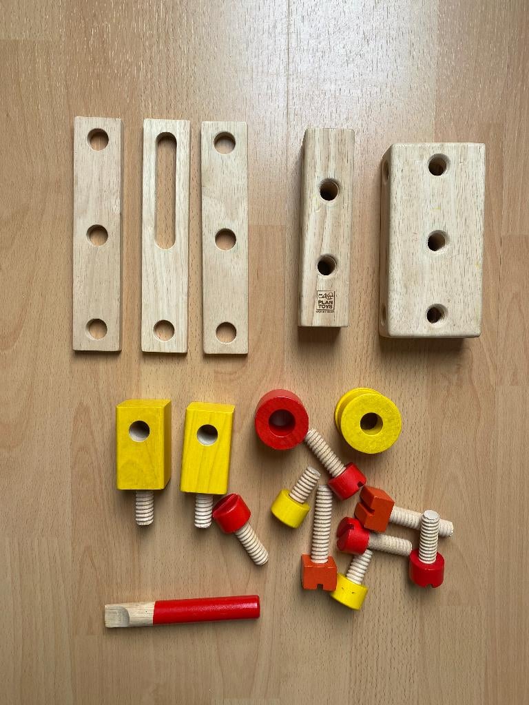 Plan Toys schroeven, Ophalen of Verzenden, Gebruikt