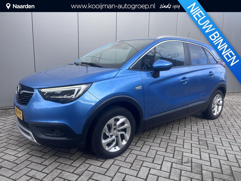 Opel Crossland X 1.2 Turbo Innovation AUTOMAAT/Distributieri, Euro 6, 1199 cc, Blauw, Origineel Nederlands