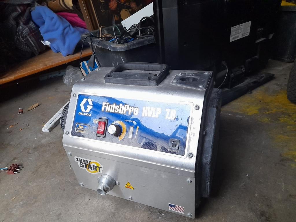 Verfspuit machine Graco Finishpro HVLP 7.0, Ophalen
