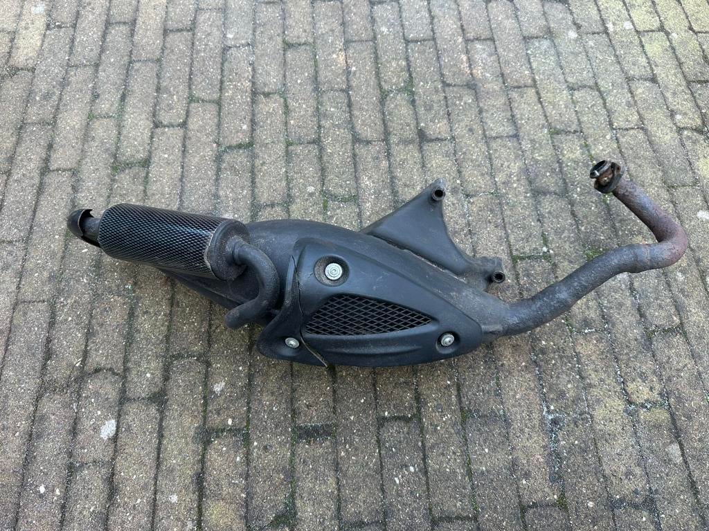Zip sp2000 uitlaat, Fietsen en Brommers, Brommeronderdelen | Scooters, Piaggio, Uitlaat, Ophalen