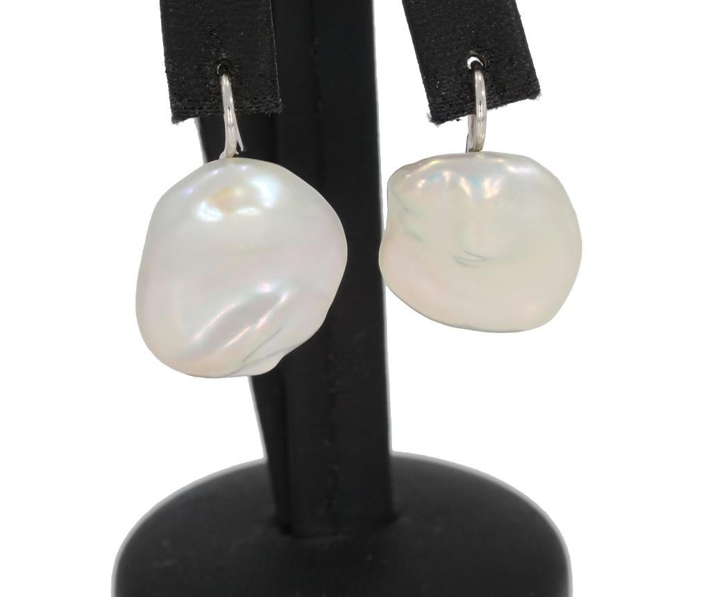 Barok parel robuust set 14k gouden oorbellen klassiek dames, Sieraden, Tassen en Uiterlijk, Oorbellen, Hangers, Voordeelsieraden