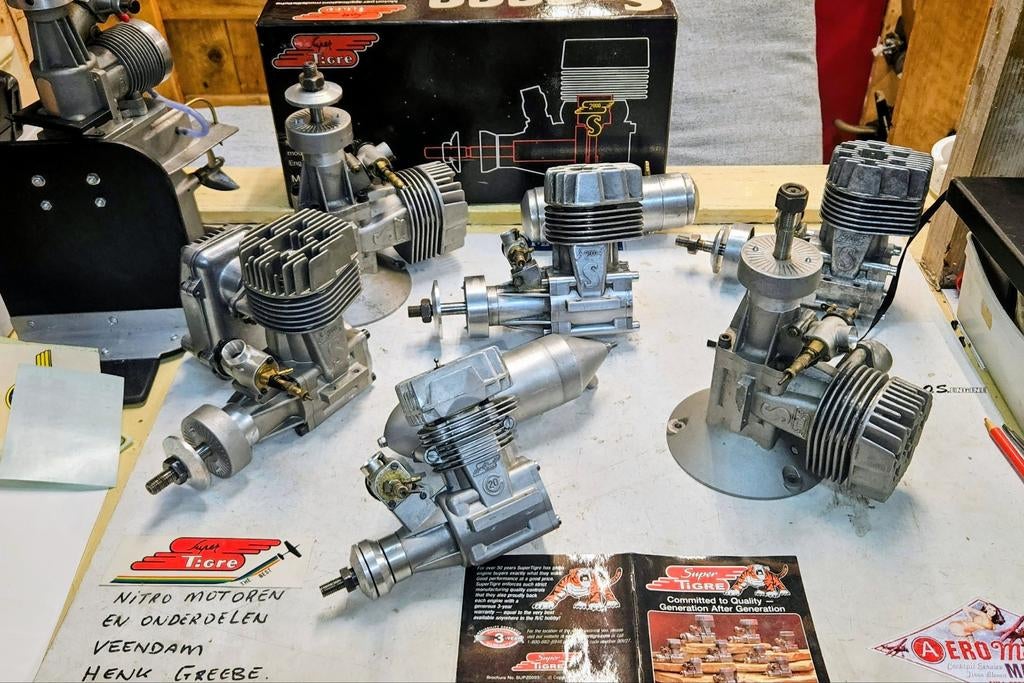 Supertigre S2000 en S3000, Ophalen of Verzenden, Gebruikt, Nitro, RTF (Ready to Fly)