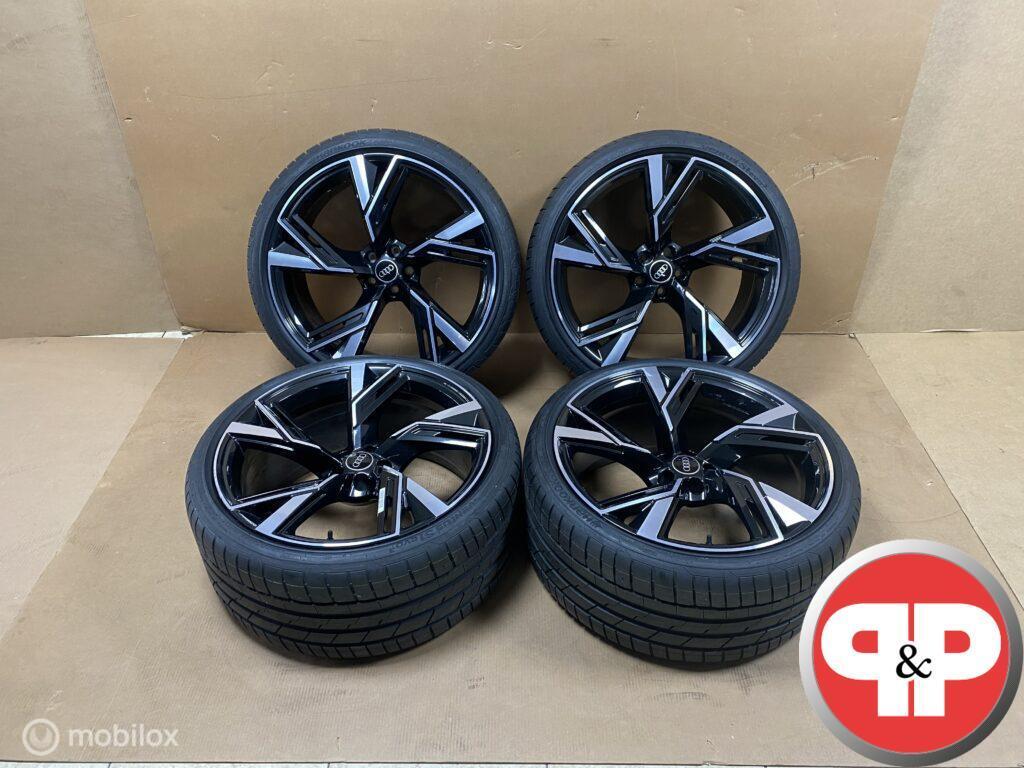 22 Inch Audi RS6 4K Set Velgen Met NieuwBanden 4K0601025T