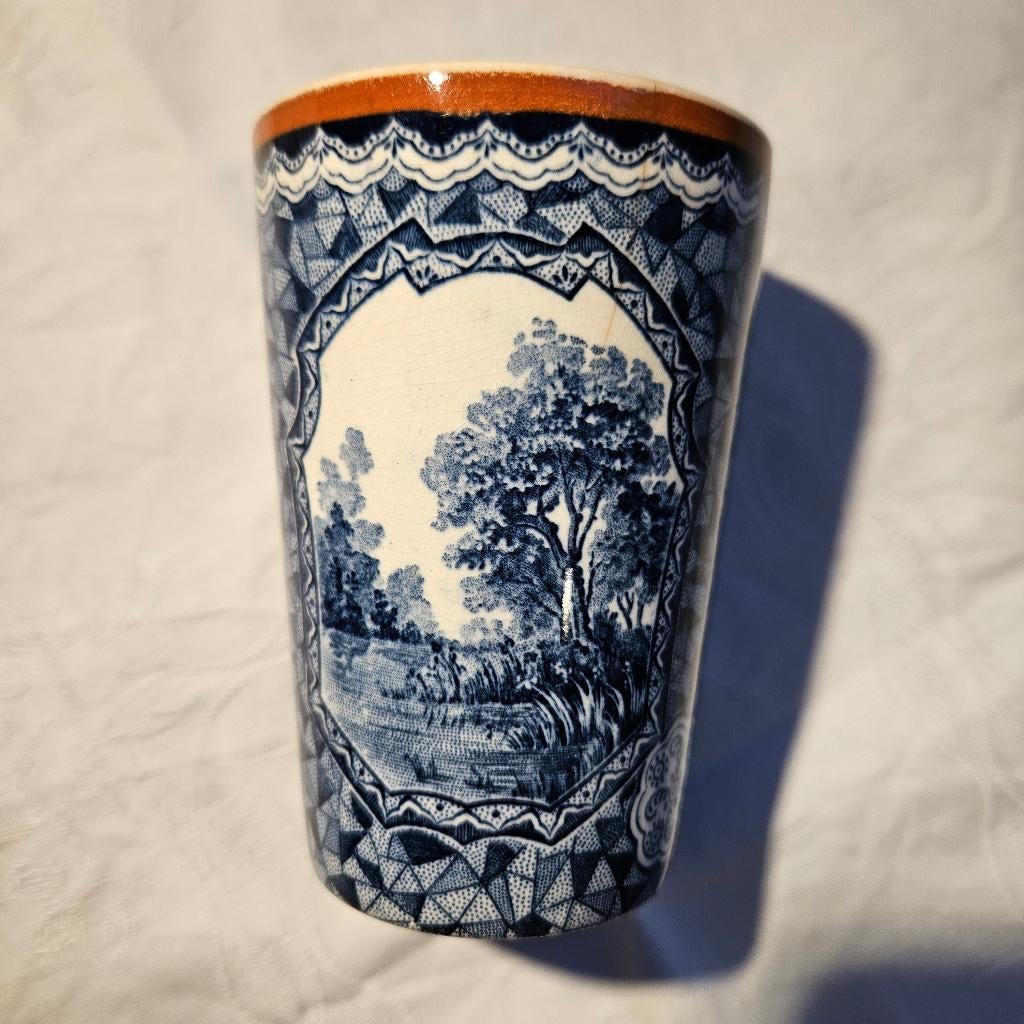 Porseleinen beker Royal Bonn (Villeroy & Boch) jaren '20-'30, Ophalen of Verzenden