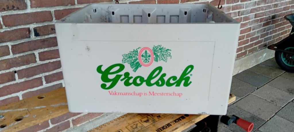 Grolsch krat, Ophalen