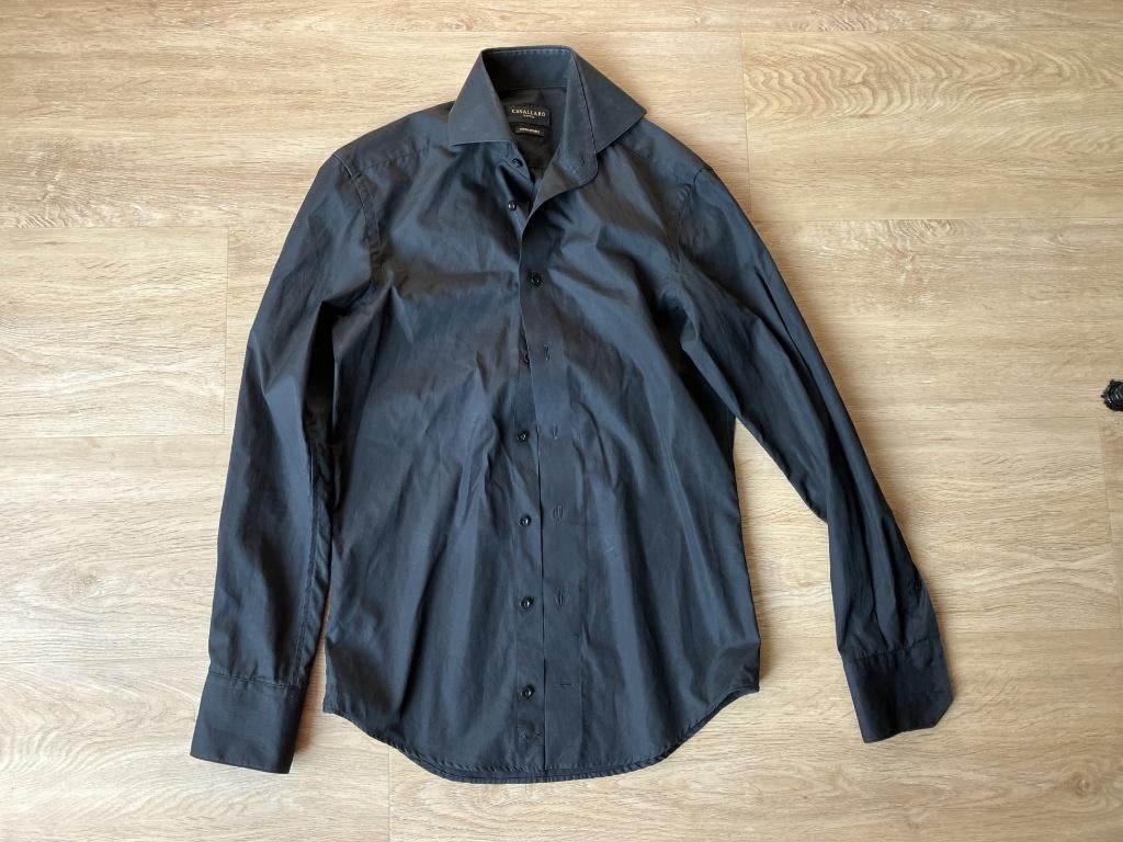 Cavallaro overhemd zwart maat 36, Kleding | Heren, Overhemden, Halswijdte 38 (S) of kleiner, Zwart, Ophalen of Verzenden, Zo goed als nieuw