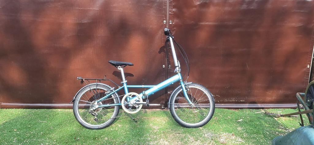 Handige vouwfiets met 6 versnellingen, 20 inch of meer, Gebruikt, Versnellingen, Totaal opvouwbaar