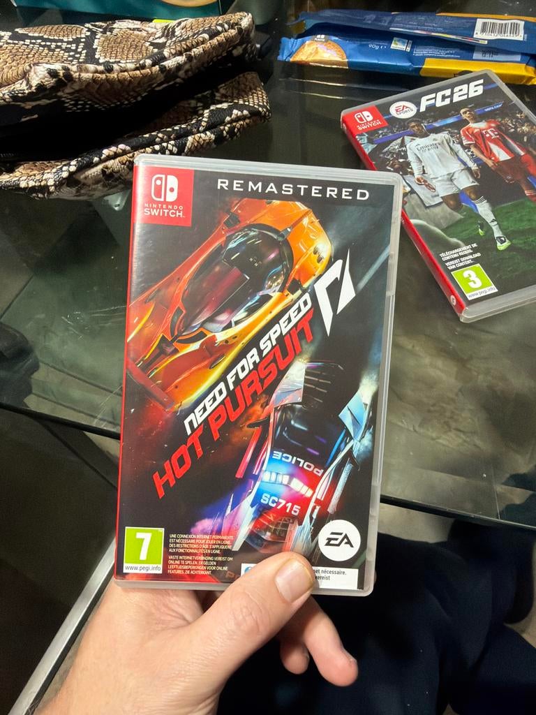 Need for Speed Hot Pursuit Remastered Nintendo Switch, Online, Gebruikt, 1 speler, Racen en Vliegen