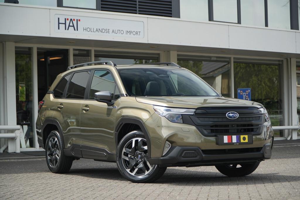 Subaru Forester 2.0i e-BOXER Exclusive AWD I Pano I, Stof, Zwart, 4 cilinders, 150 pk