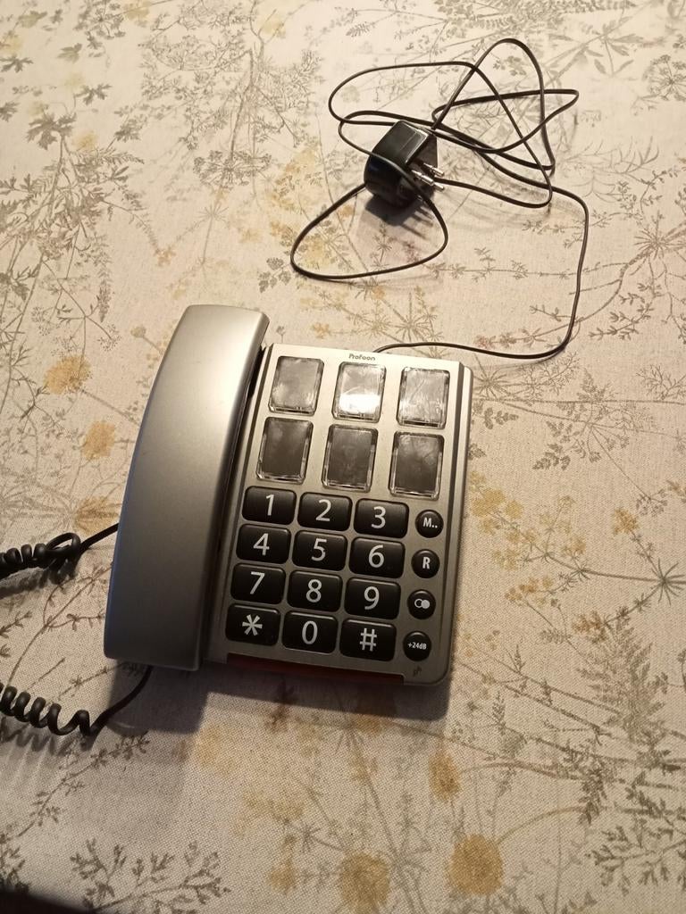 Profoon TX-560 seniorentelefoon, Ophalen, 1 handset