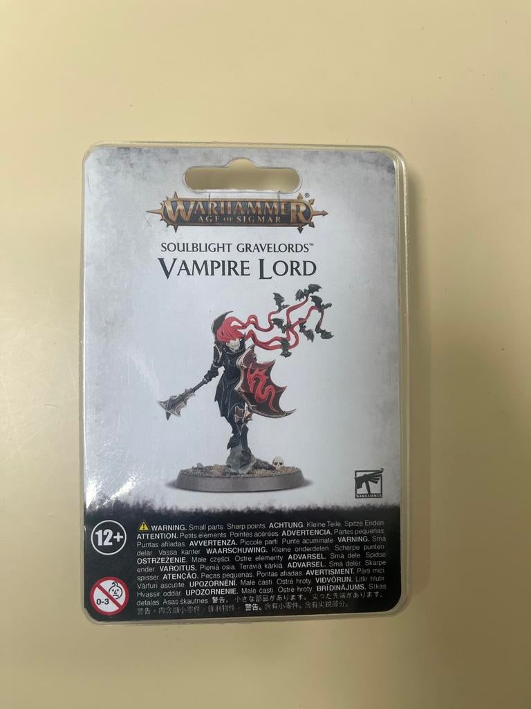 Warhammer Age of Sigmar: Soulblight Gravelords Vampire Lord, Ophalen of Verzenden, Nieuw, Warhammer, Figuurtje(s)
