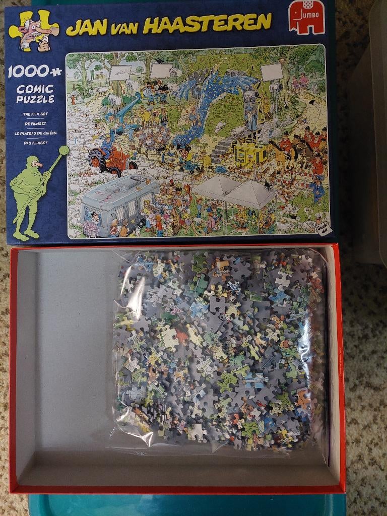 Jan van Haasteren puzzels, Hobby en Vrije tijd, Denksport en Puzzels, Zo goed als nieuw, 500 t/m 1500 stukjes, Ophalen