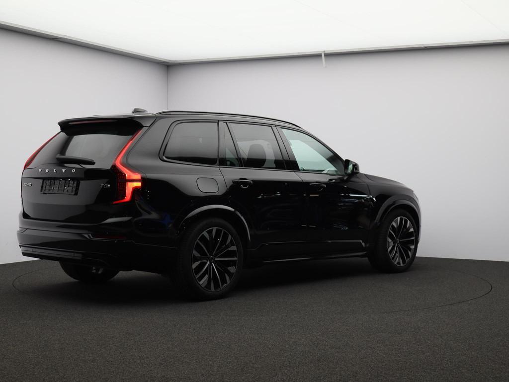 Volvo XC90 2.0 T8 Plug-in hybrid AWD Ultra Dark / Luchtverin, Gebruikt, 4 cilinders, 7 stoelen, Zwart