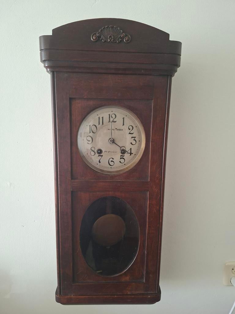 Antieke wandklok - mounier-Tardy St. Etienne, Ophalen